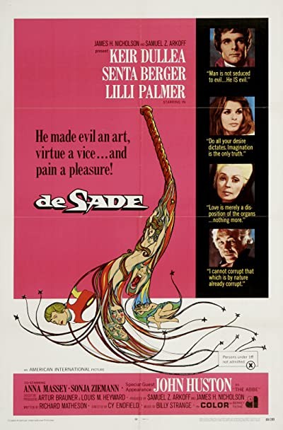 De Sade (1969) afişi De Sade (1969) afişi