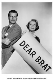 Dear Brat (1951) afişi