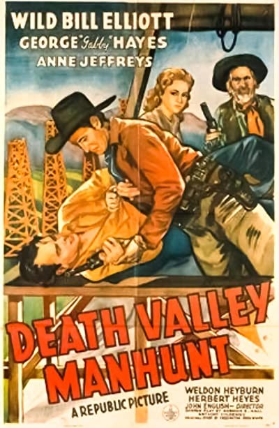 Death Valley Manhunt (1943) afişi Death Valley Manhunt (1943) afişi