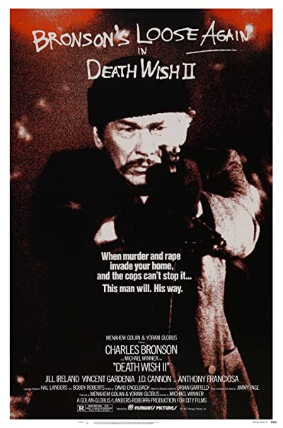 Death Wish II (1982) afişi Death Wish II (1982) afişi