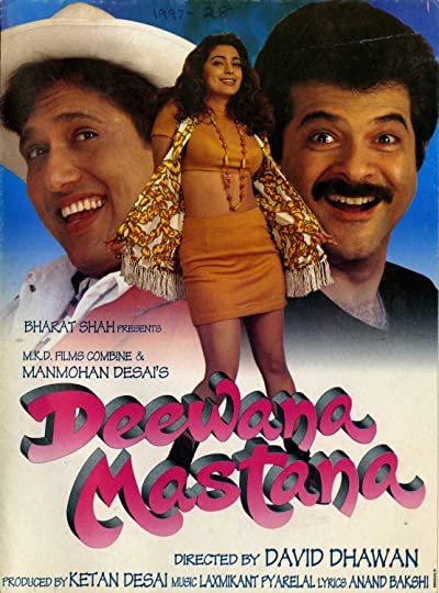 Deewana Mastana (1997) afişi Deewana Mastana (1997) afişi