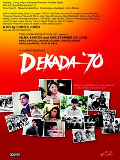 Dekada '70 (2002) afişi Dekada '70 (2002) afişi
