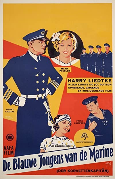 Der Korvettenkapitän (1930) afişi Der Korvettenkapitän (1930) afişi