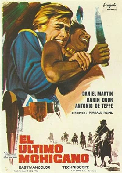 Der Letzte Mohikaner (1965) afişi Der Letzte Mohikaner (1965) afişi