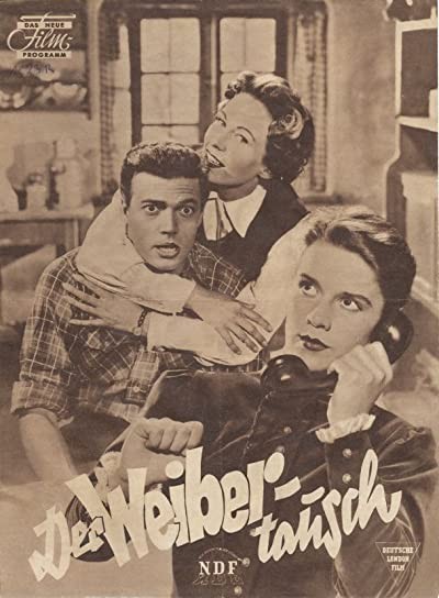 Der Weibertausch (1952) afişi Der Weibertausch (1952) afişi