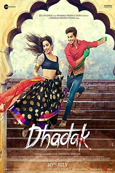 Dhadak (2018) afişi Dhadak (2018) afişi