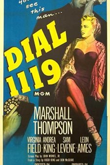 Dial 1119 (1950) afişi