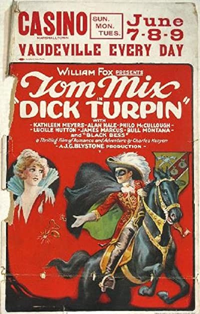 Dick Turpin (1925) afişi Dick Turpin (1925) afişi