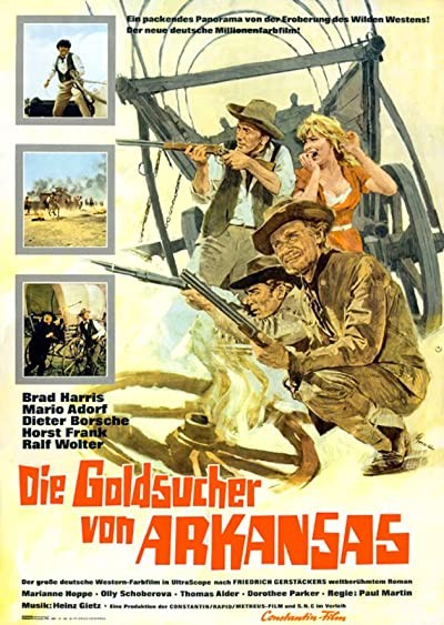 Die Goldsucher Von Arkansas (1964) afişi