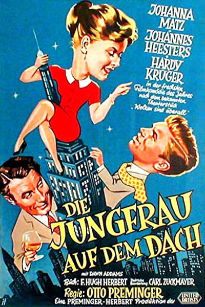 Die Jungfrau Auf Dem Dach (1953) afişi Die Jungfrau Auf Dem Dach (1953) afişi