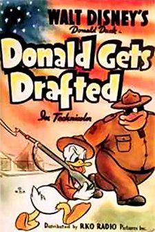 Donald Gets Drafted (1942) afişi