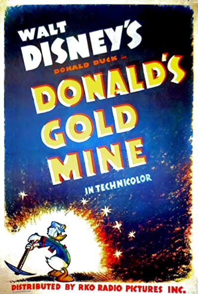 Donald's Gold Mine (1942) afişi Donald's Gold Mine (1942) afişi