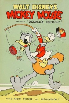 Donald's Ostrich (1937) afişi