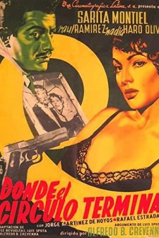 Donde El Círculo Termina (1956) afişi
