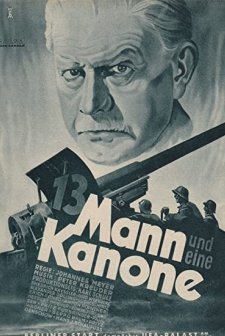 Dreizehn Mann Und Eine Kanone (1938) afişi