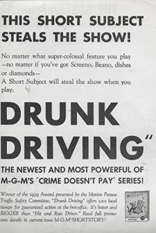 Drunk Driving (1939) afişi