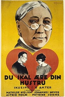 Du Skal ære Din Hustru (1925) afişi