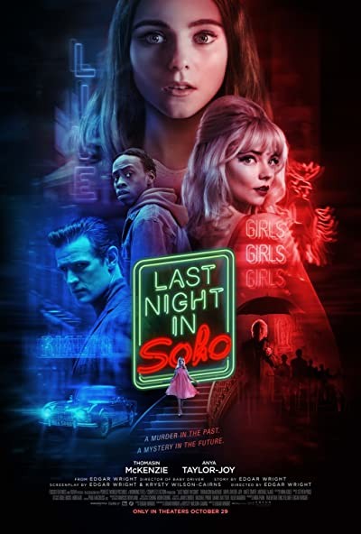 Dün Gece Soho'da (2021) afişi Dün Gece Soho'da (2021) afişi