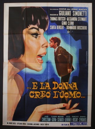 ...e la donna creò l'uomo (1964) afişi ...e la donna creò l'uomo (1964) afişi