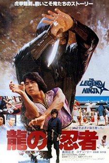 Ejderha İnindeki Ninja (1982) afişi