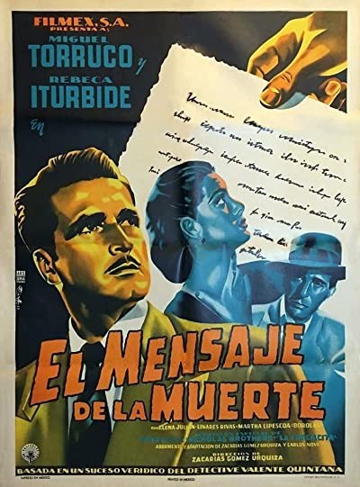 El Mensaje De La Muerte (1953) afişi El Mensaje De La Muerte (1953) afişi