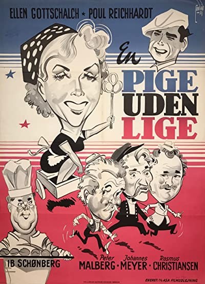 En Pige Uden Lige (1943) afişi En Pige Uden Lige (1943) afişi