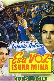 Esa Voz Es Una Mina (1956) afişi
