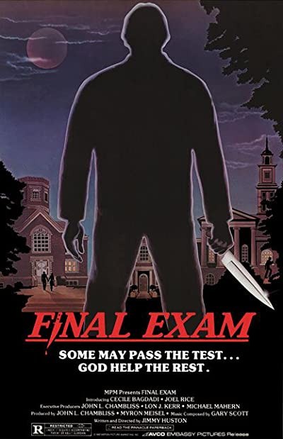 Examen Final (1981) afişi Examen Final (1981) afişi