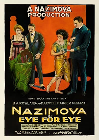 Eye for Eye (1918) afişi Eye for Eye (1918) afişi