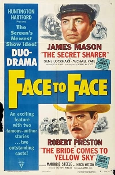 Face to Face (1952) afişi Face to Face (1952) afişi