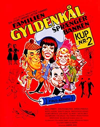 Familien Gyldenkål Sprænger Banken (1976) afişi Familien Gyldenkål Sprænger Banken (1976) afişi