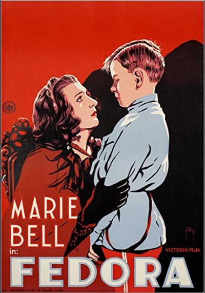 Fedora (1934) afişi Fedora (1934) afişi