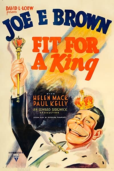 Fit For A King (1937) afişi Fit For A King (1937) afişi