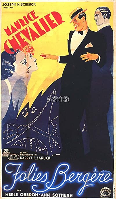 Folies Bergère De Paris (1935) afişi Folies Bergère De Paris (1935) afişi