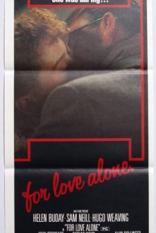 For Love Alone (1986) afişi