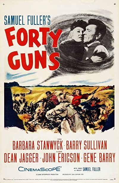 Forty Guns (1957) afişi Forty Guns (1957) afişi