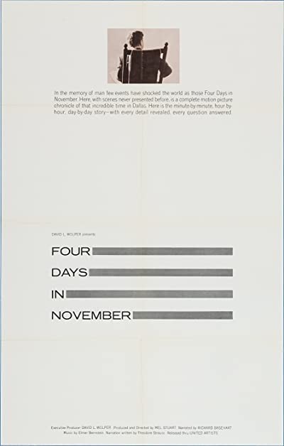 Four Days in November (1964) afişi Four Days in November (1964) afişi