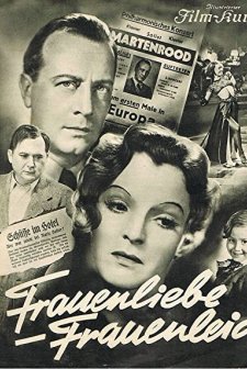 Frauenliebe - Frauenleid (1937) afişi