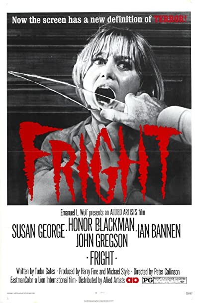 Fright (1971) afişi Fright (1971) afişi