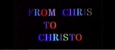 From Chris to Christo (1985) afişi From Chris to Christo (1985) afişi