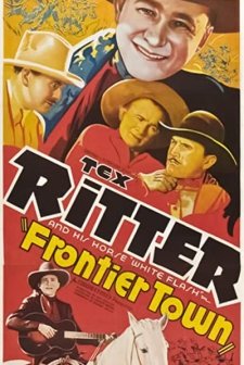 Frontier Town (1938) afişi