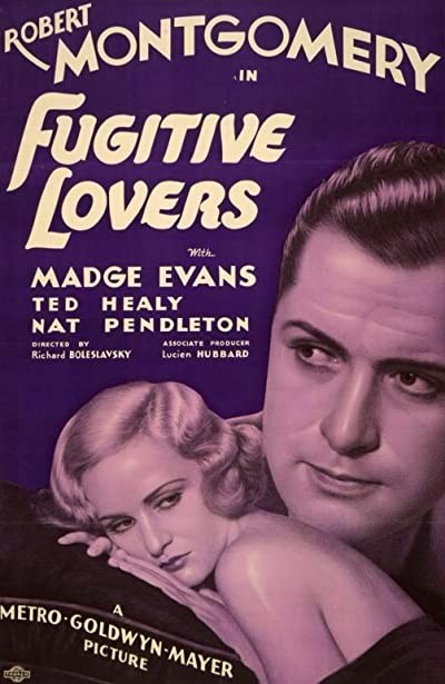 Fugitive Lovers (1934) afişi Fugitive Lovers (1934) afişi