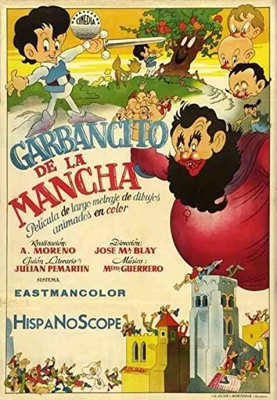 Garbancito de la Mancha (1945) afişi Garbancito de la Mancha (1945) afişi