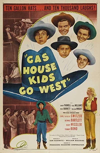 Gas House Kids Go West (1947) afişi Gas House Kids Go West (1947) afişi