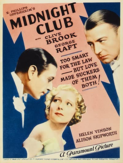 Gece Kulübü (1933) afişi Gece Kulübü (1933) afişi