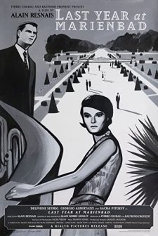 Geçen Yıl Marienbad'da (1961) afişi