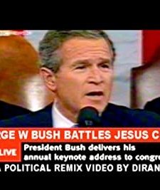 George W. Bush Battles Jesus Christ (2008) afişi