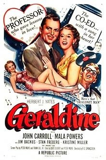 Geraldine(!) (1953) afişi Geraldine(!) (1953) afişi