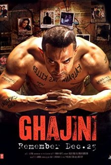 Ghajini (2008) afişi