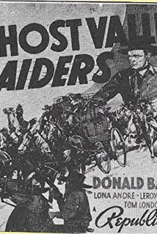 Ghost Valley Raiders (1940) afişi